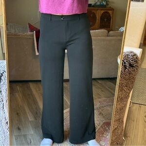 Tall Black Wide-Leg Pants